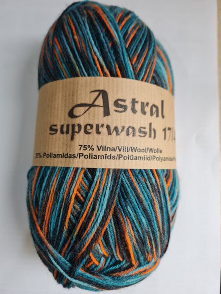 Astral Superwash 17/4  63 100g 420m